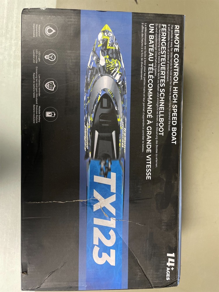 Remote control igh speed boat tx123