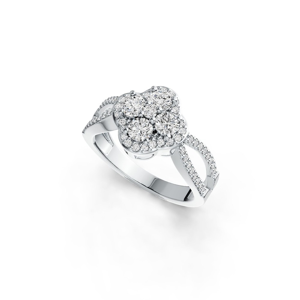 Sterling Silver Semi Mount Ring Setting Round RD 3.5mm