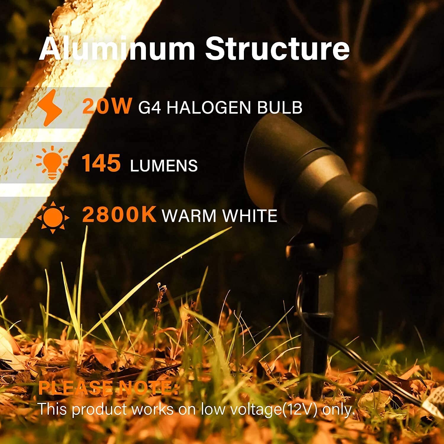 Malibu 9604 20W Landscape Lights Outdoor Floodlight Weatherproof Metal - 4 PACK