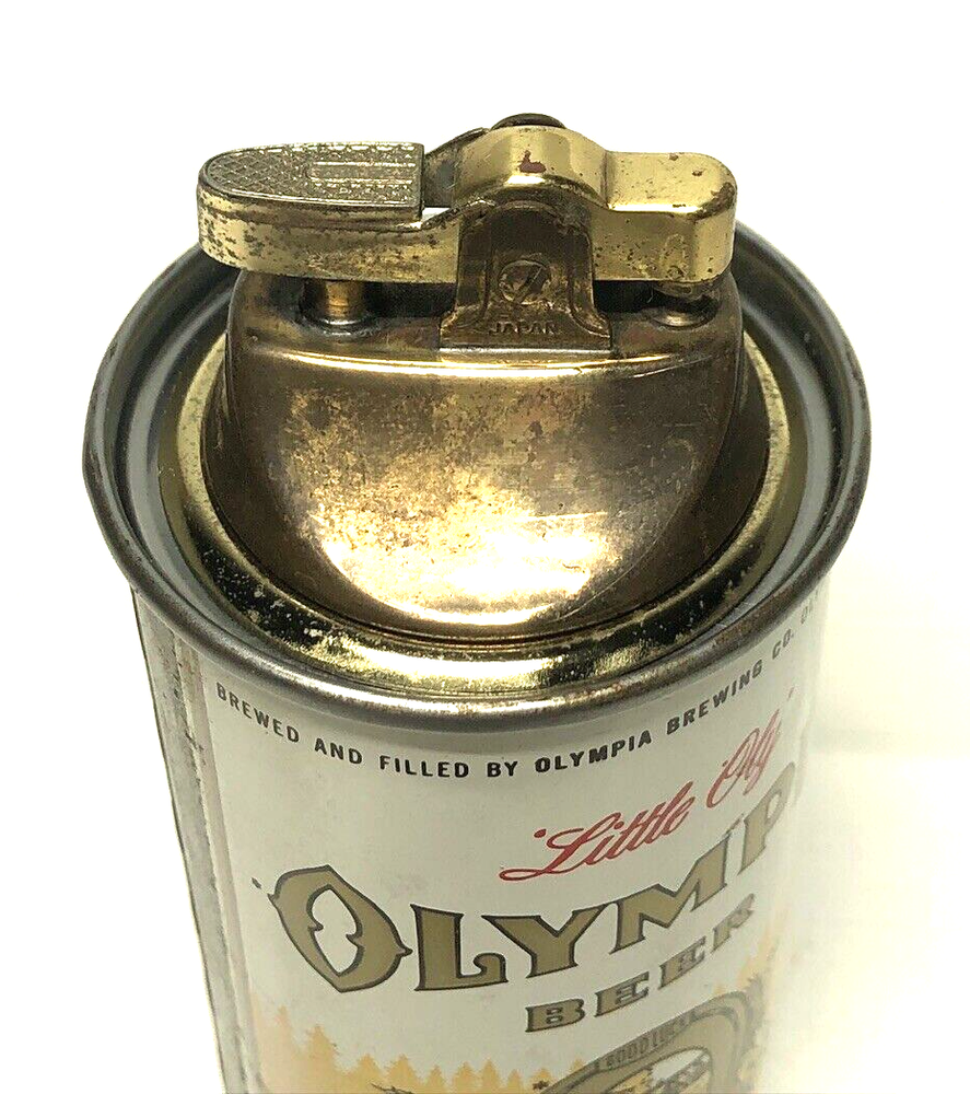 OLYMPIA BEER CAN CIGARETTE LIGHTER