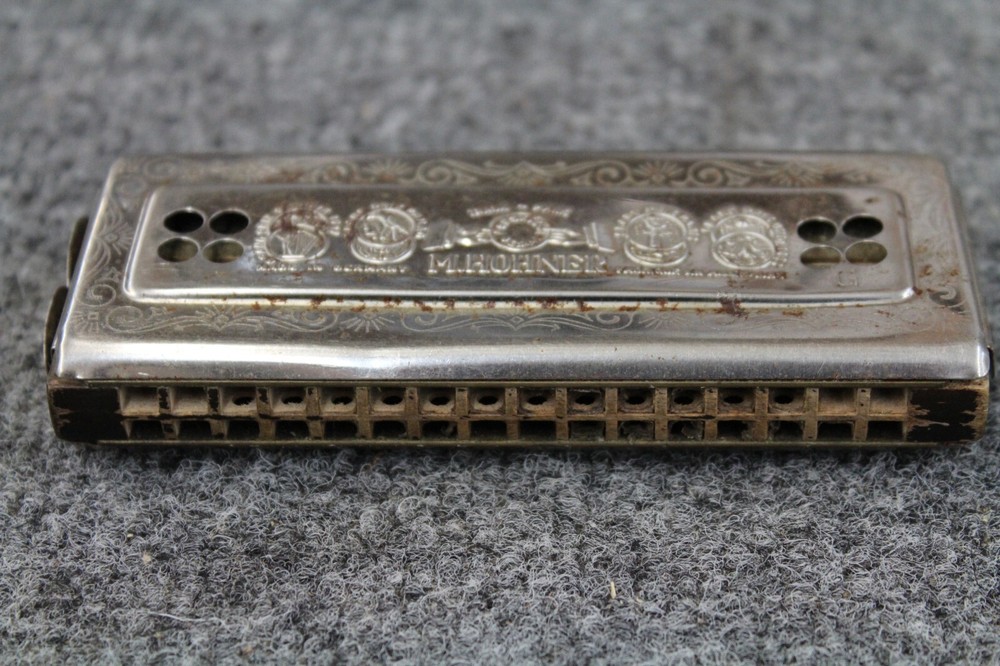 M. Hohner 5" Harmonica C ECHO Made in Germany (Vintage)