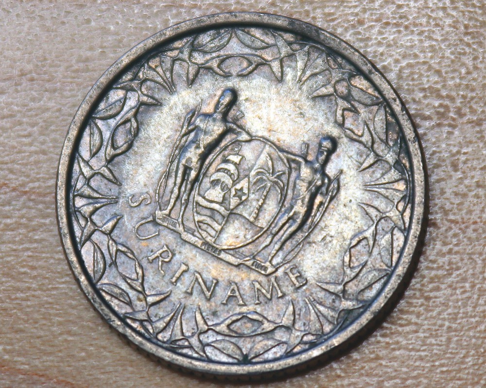1962 Suriname 25 Cents