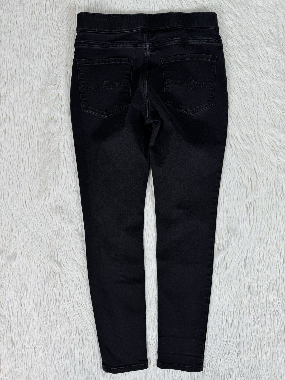 Lee Modern Series Black Mid-Rise Dream Legging Denim Jeans Women's Size 8M