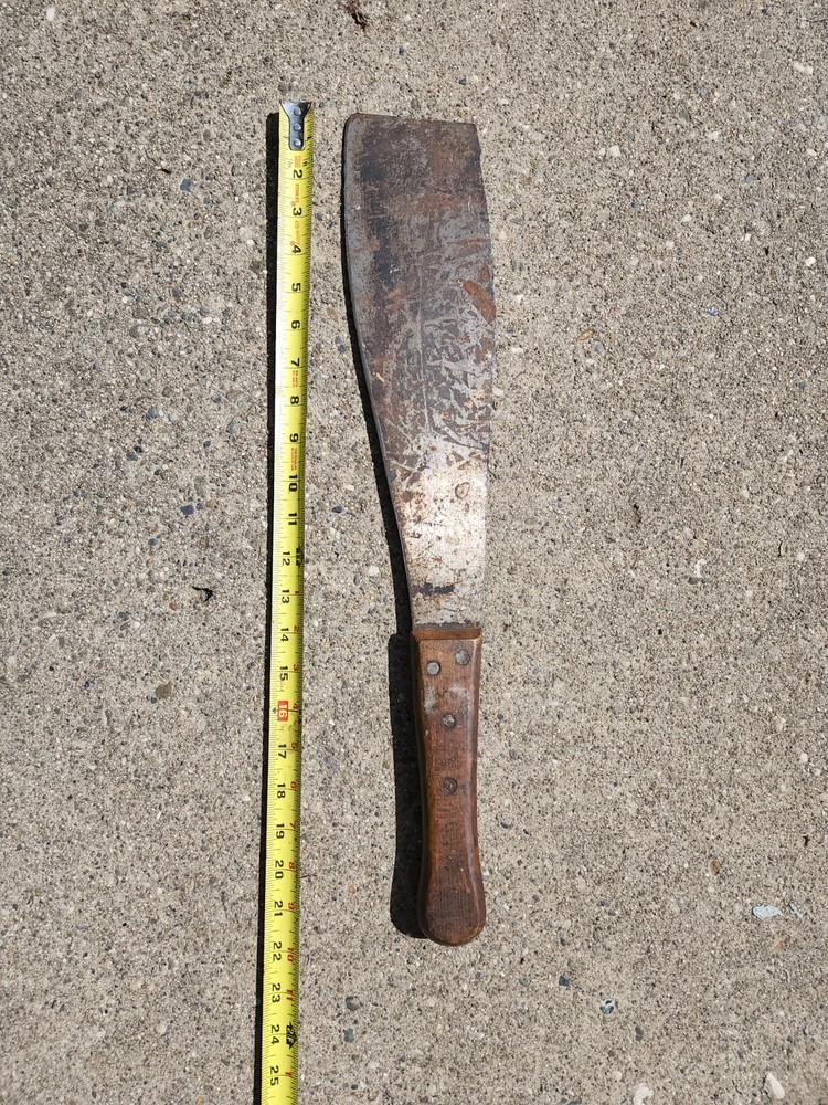 Large Unique Antique Machete