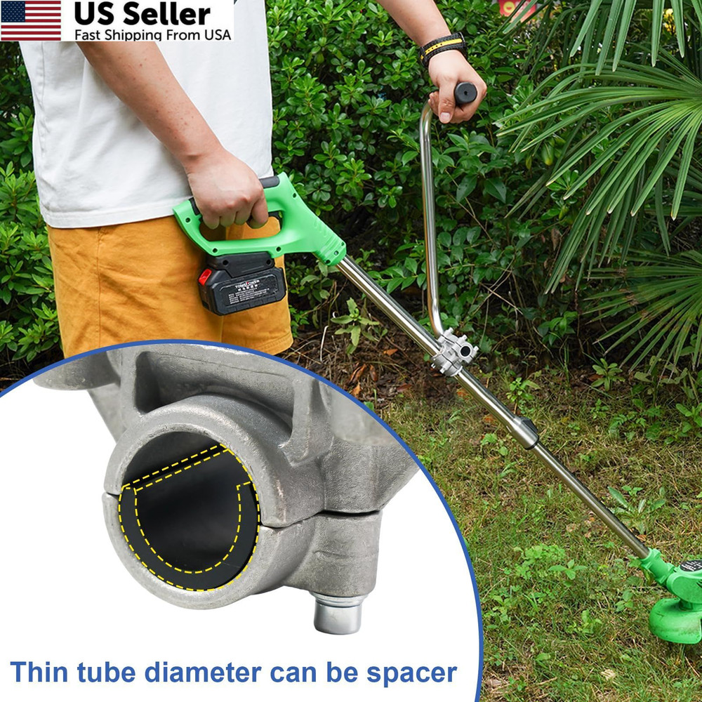 Weed Eater Handle, Grip Trimmer Handle Ergonomic Silver