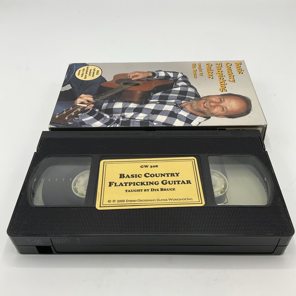 Basic Swing Guitar (VHS) Taught By Dix Bruce, Guitar Workshop GW309