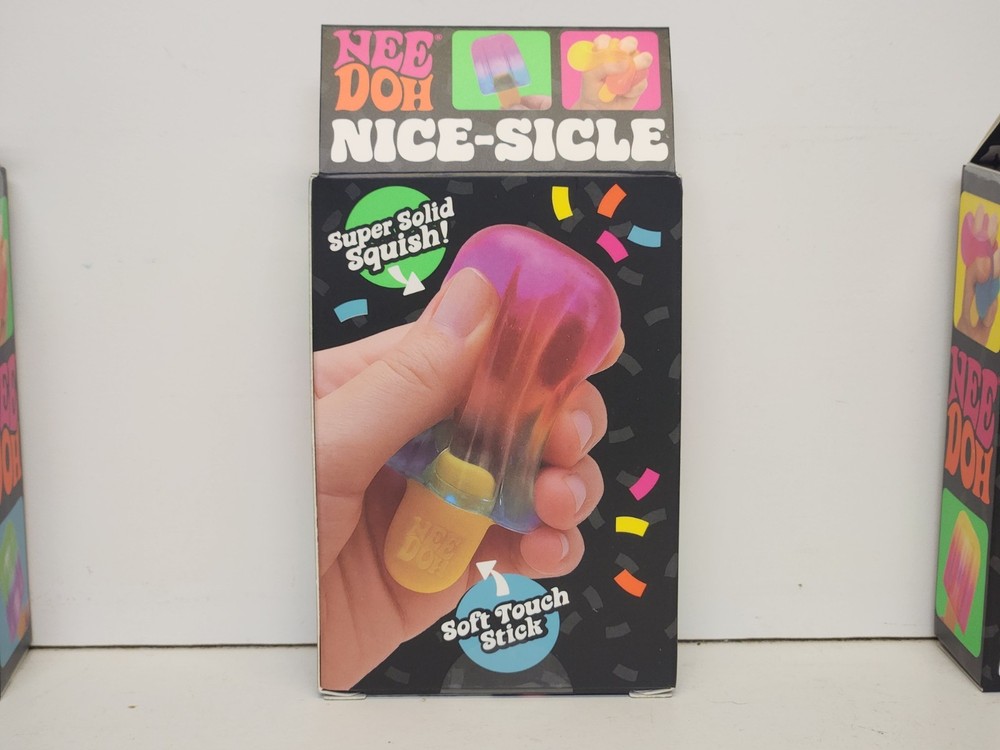 NeeDoh Nice-SicleSuper Solid Squish (Purple) (FREE SHIPPING)