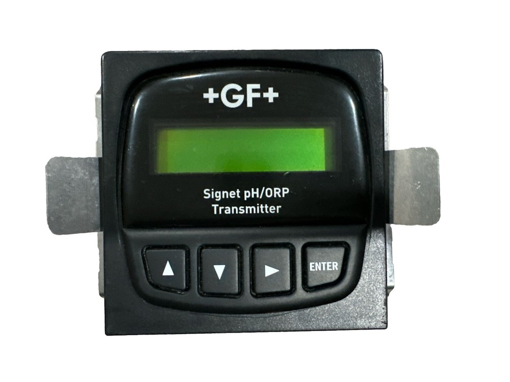 GF Signet pH/ORP Transmitter Panel Mount 12-24VDC Tested Working