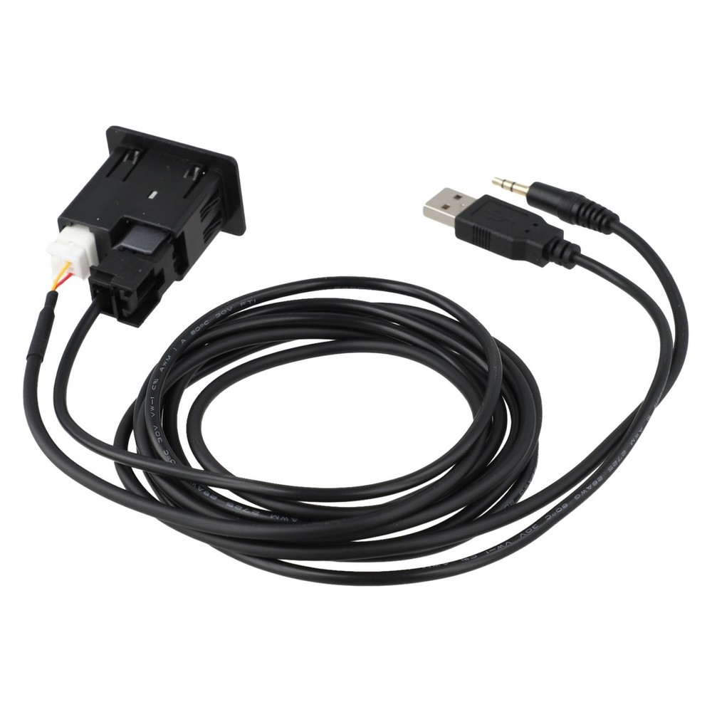 280234BA0B AUX Socket + USB Cable for Nissan Frontier Rogue and Altima Models
