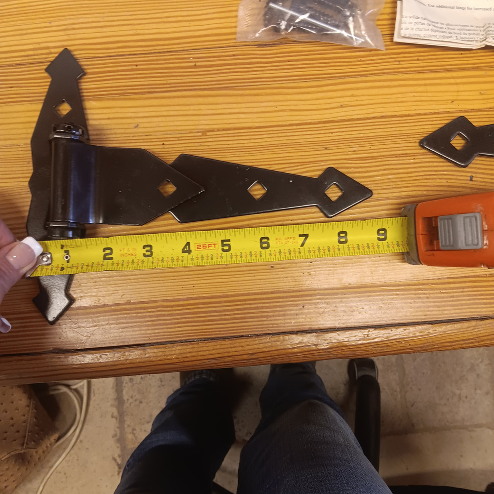 B3140 9 " GATE HINGES