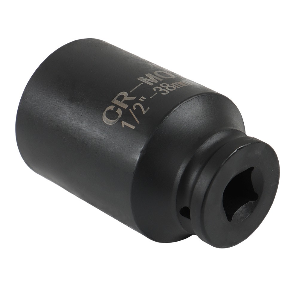 Labwork 1/2 Drive Deep Impact Socket Set 9PCS 6 Point Metric Axle Nut Socket Set