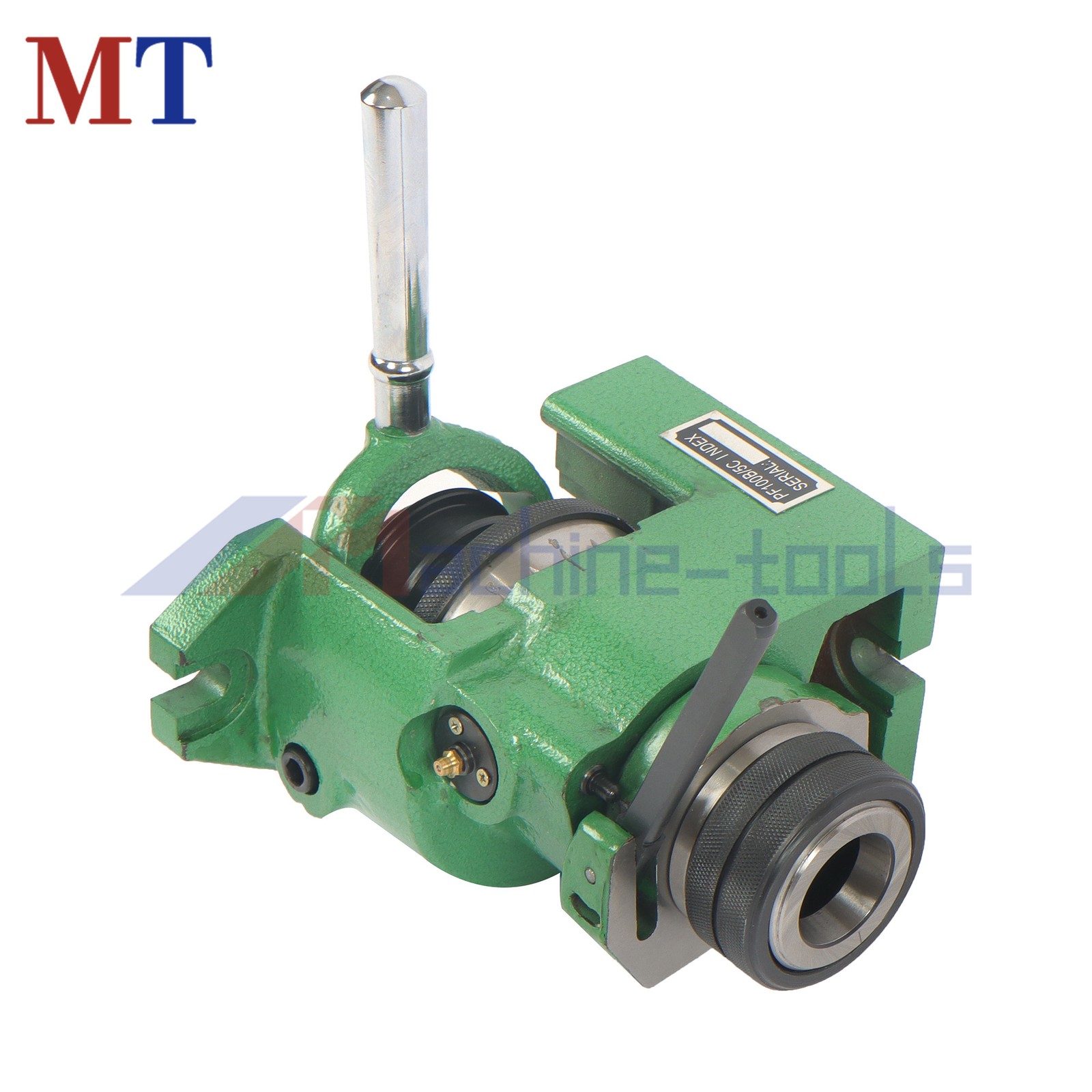 5C Collet Vertical Horizontal Spin Index Fixture Milling .0004" Spindle Thread