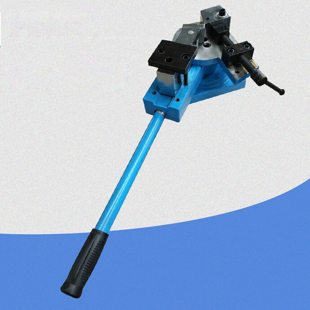 Bender Flat Round Square Angle Bar Bending Machine Tool Kit + Stopper & Scroll
