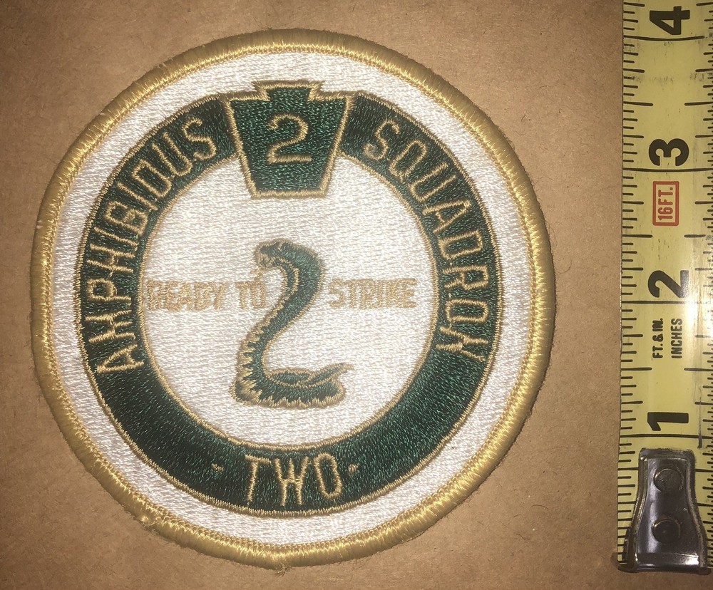 PHIBRON-2 AMPHIBIOUS SQUADRON 2 US NAVY USMC Unit Base patch