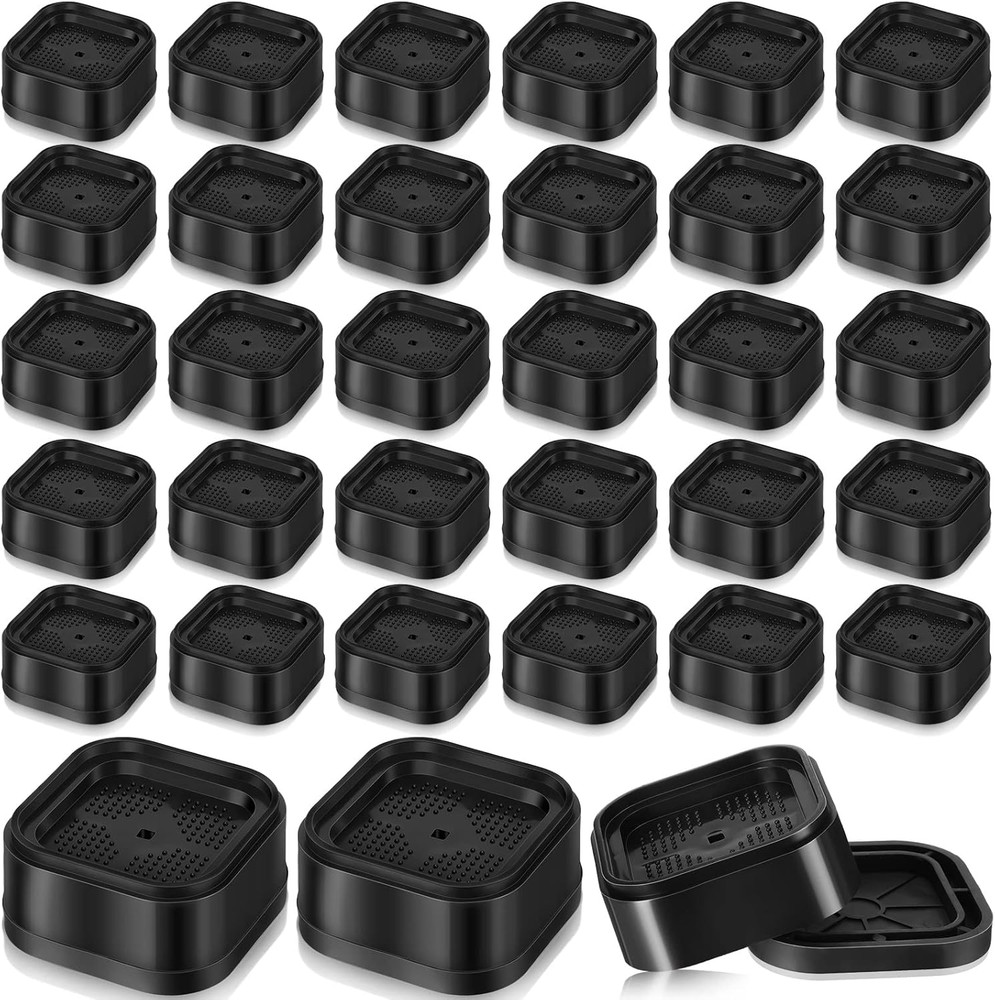 Furniture Risers Adjustable Bed Risers Desk Leg Risers 1.38" Stackable Heavy Dut