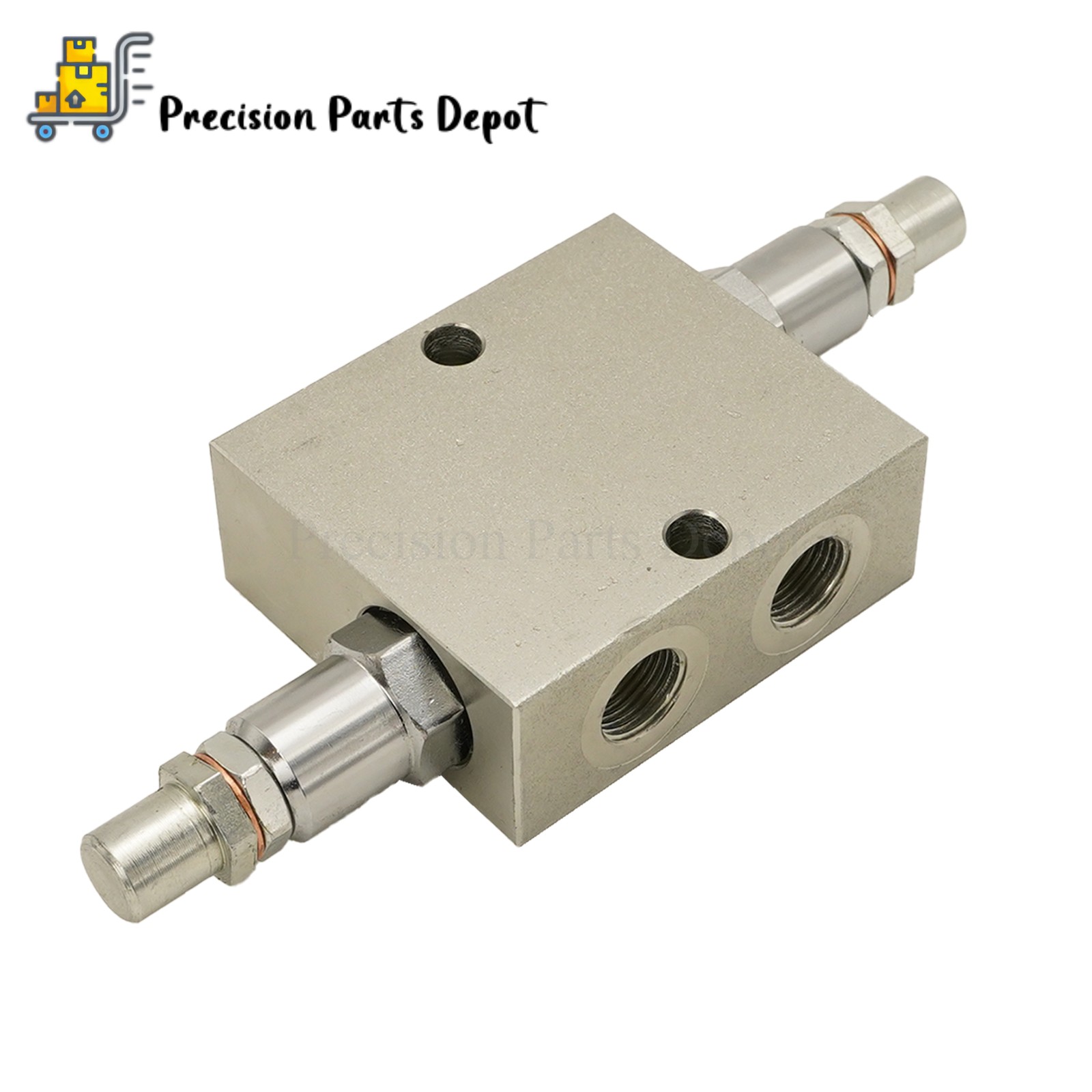 Dual Crossover Hydraulic Relief Cushion Valve 12 GPM Max Flow 3/8” NPT Ports