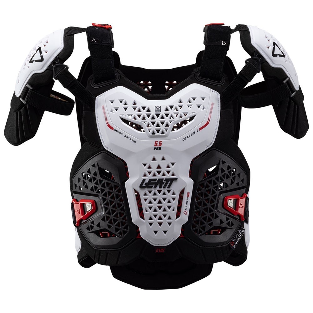 Leatt 5.5 Pro Evo Roost Deflector Small/Medium White