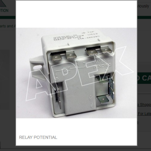 RELAY POTENTIAL #9181010-10