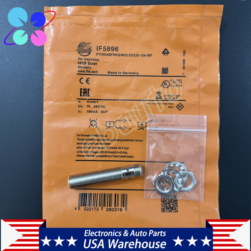 New Replacement For IFM Efector IF5896 Proximity Sensor IFS896