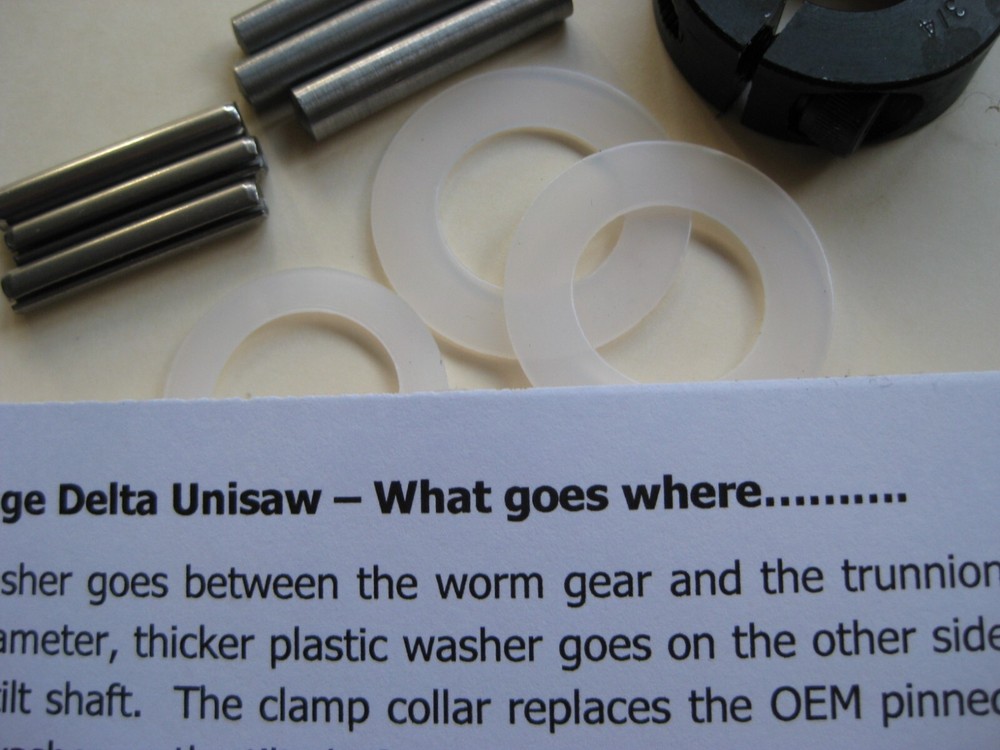 Delta Unisaw Service Kit