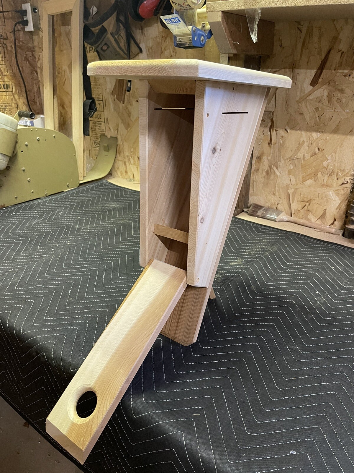4-pack Peterson style Bluebird nest box (100% cedar).