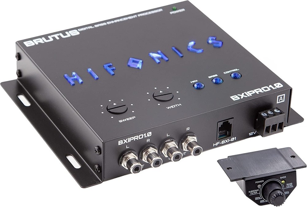 Compact Zeus Digital Bass Processor with Remote - Elevate Your Sound Experience