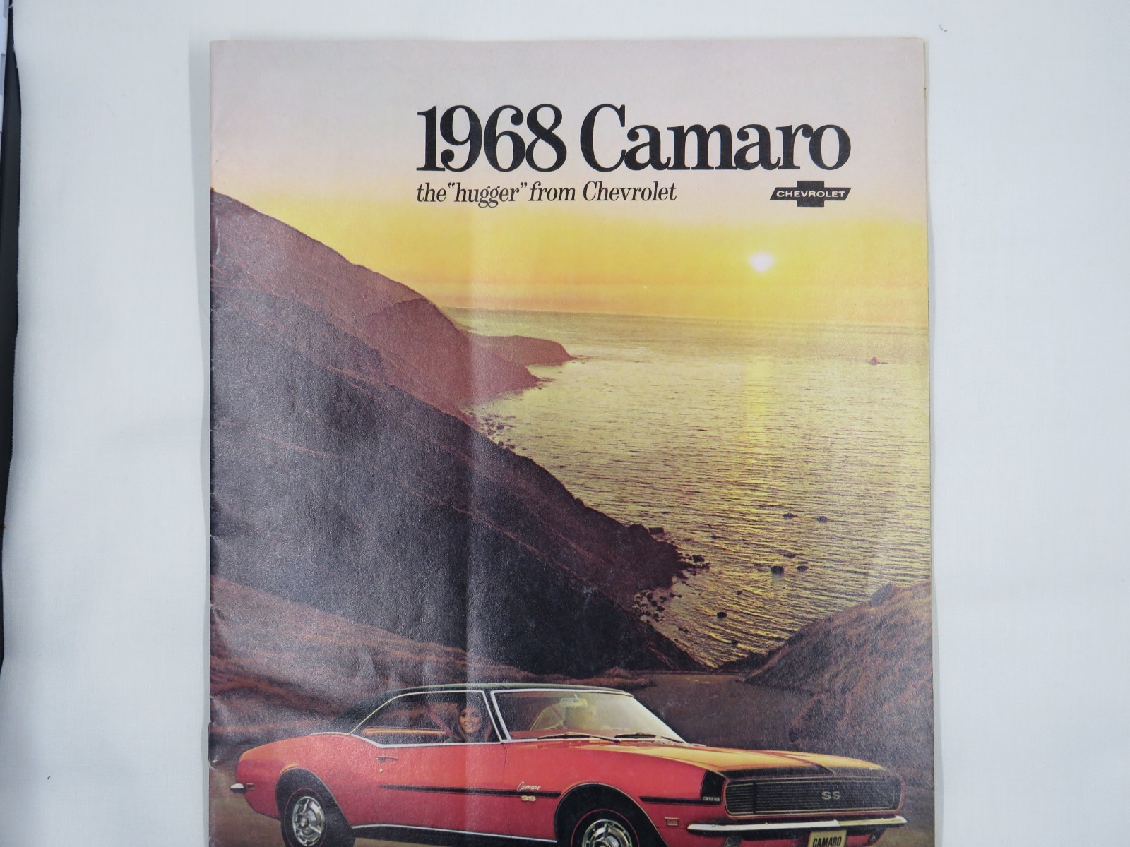 1968 Chevrolet Camaro RS, SS, Dealer Sales-Showroom Autoshow Brochure