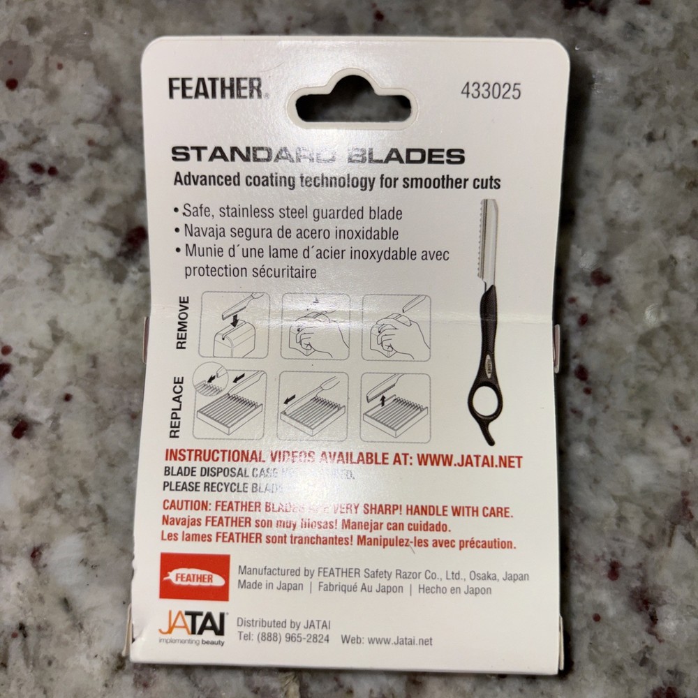 Jatai Feather Styling Razor Replacement Blades