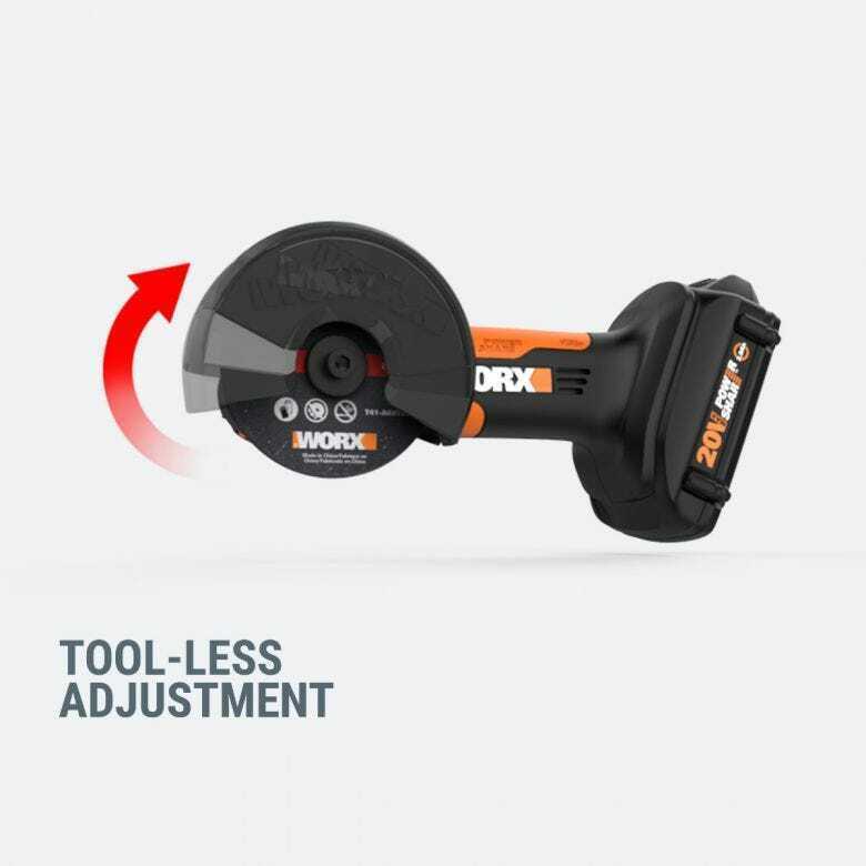 WX801L Worx 20V Powershare 3" Mini-Cutter