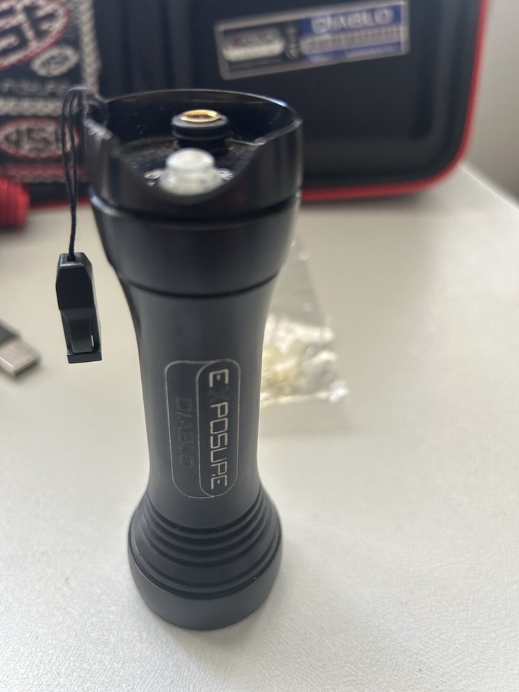 Exposure lights Diablo helmet mount light 2012 model year