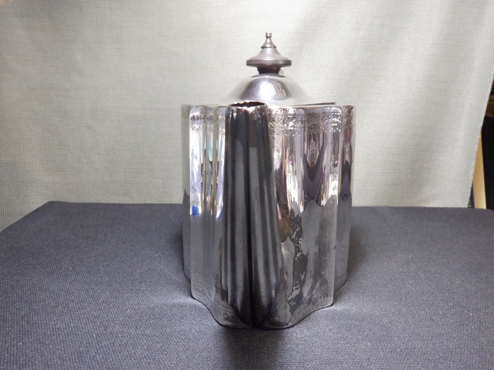 George III Sterling Silver TEA POT by, Wm Pitts LONDON, 1786