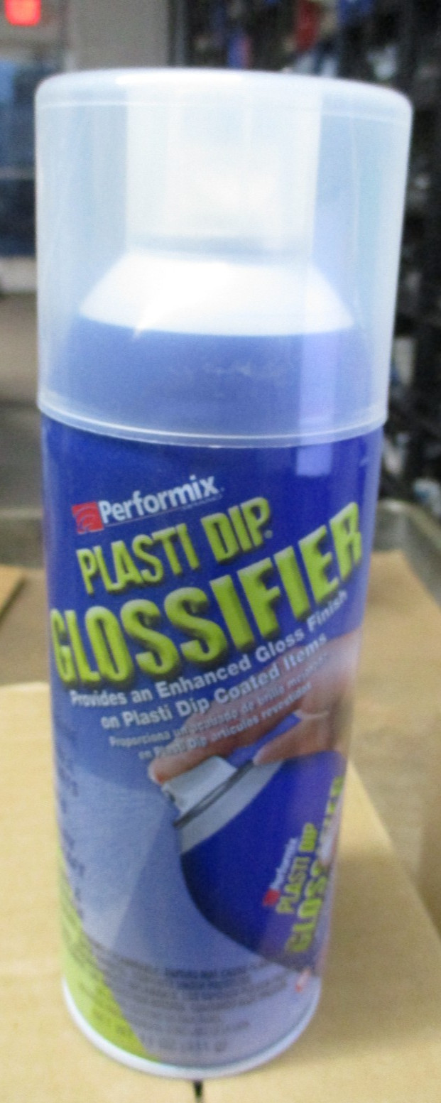 Plasti Dip 11212-6 Flexible Glossifier Clear Multi-Purpose Rubber Coating 11 oz