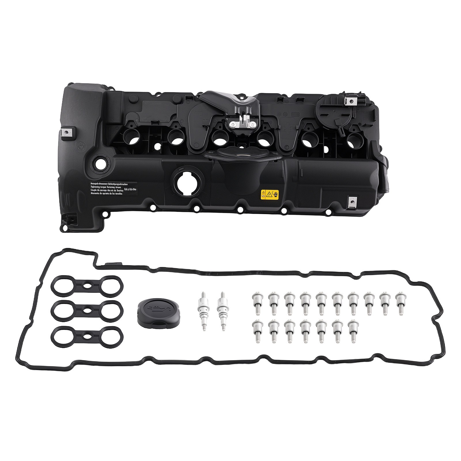 New Valve Cover for BMW E82 E90 E60 X3 X5 128i 328i 528i xDrive 11-12-7-552-281