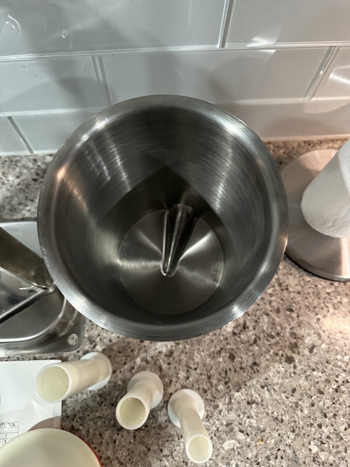 LEM Mighty Bite 5 lb. Stainless Steel Vertical Sausage Stuffer Maker