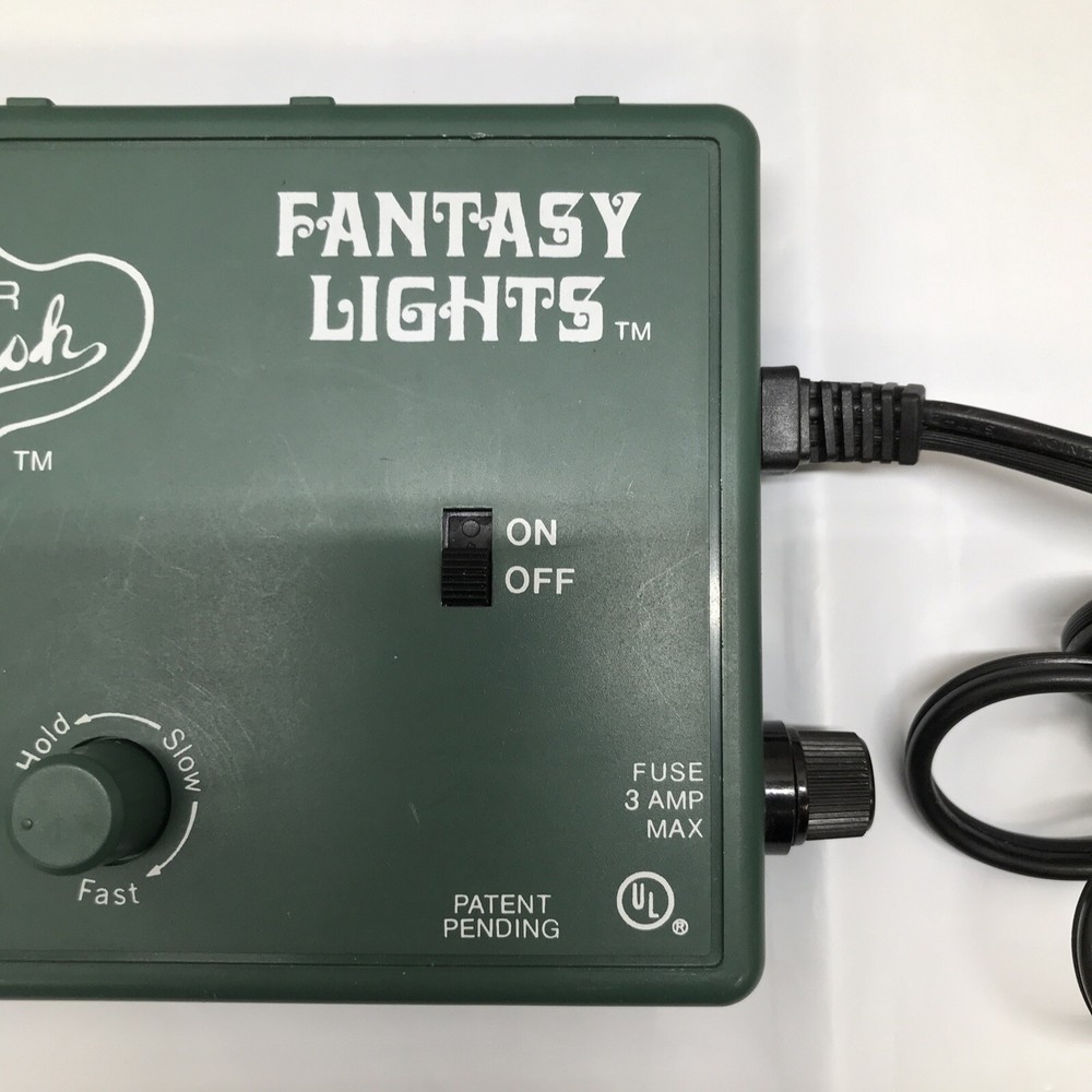 Color Splash Fantasy Lights Light Controller 4 Plug Auto Chase Sequence Twinkle*