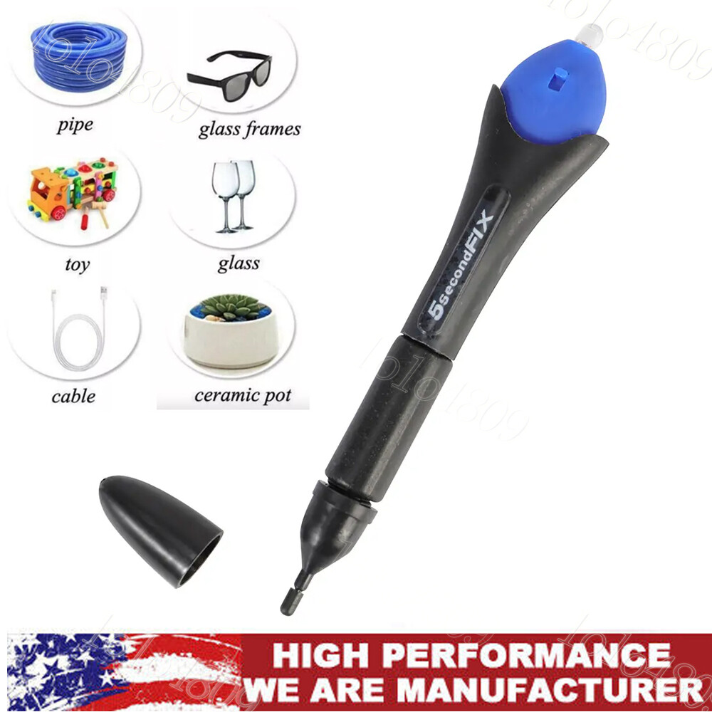 Quick 5 Second UV Glue Pen – Multi-Purpose Plastic Welding Repair Tool Kit