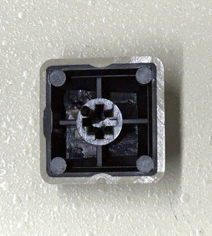 Key Caps Apple IIe dark underside, no tabs, volume discount