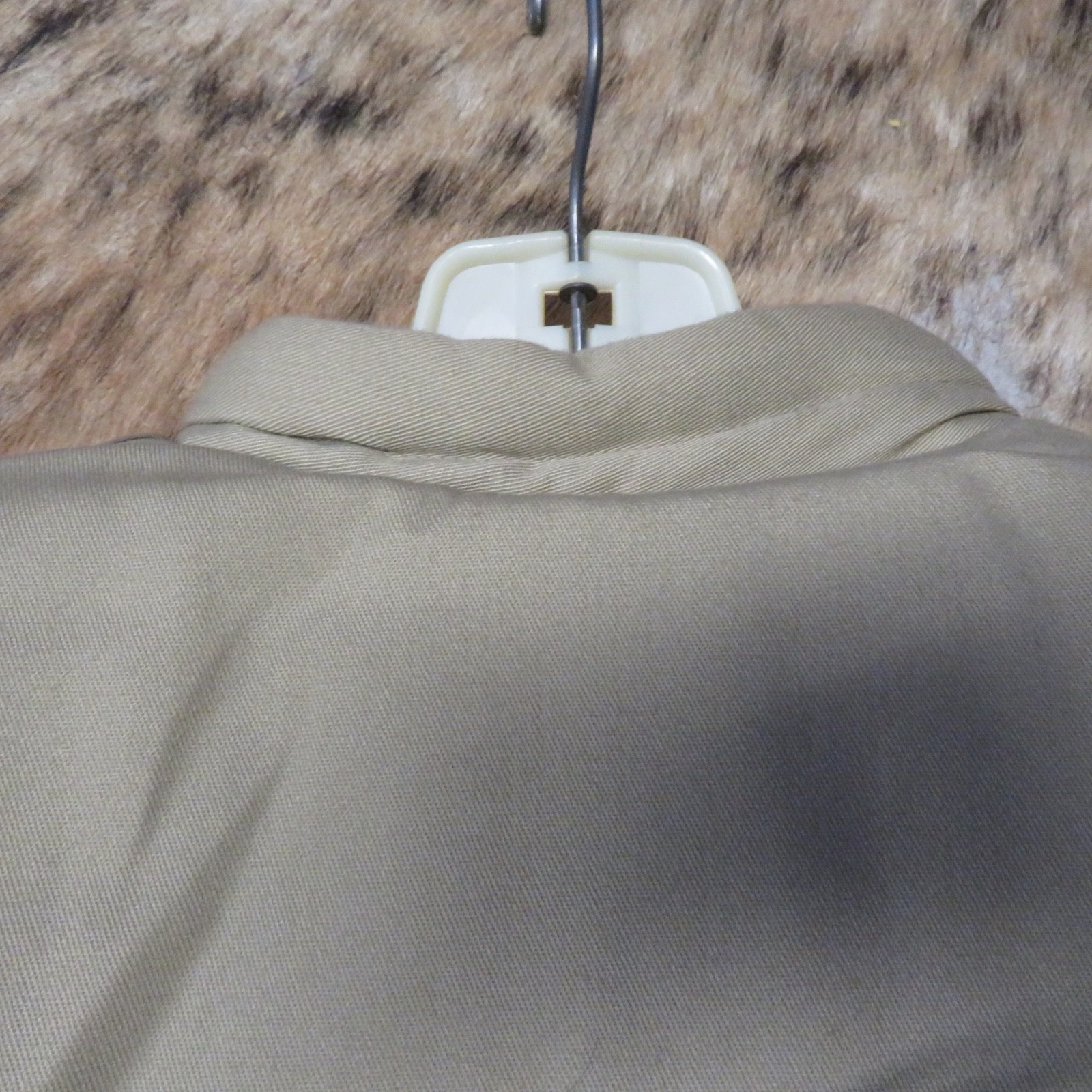 VTG MILITARY/CIVILIAN BULLET PROOF FULL SIZE JACKET LARGE