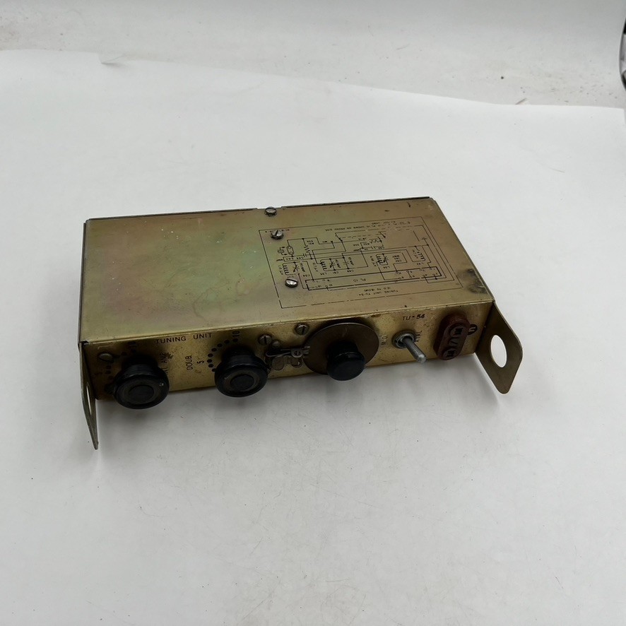 VTG Military Signal Corps Radio Transponder TUNING UNIT TU 54 BC 610