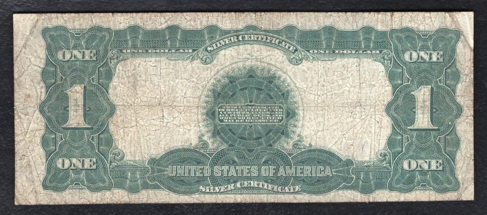 FR. 236 1899 $1 ONE DOLLAR “BLACK EAGLE” SILVER CERTIFICATE NOTE VERY FINE (C)