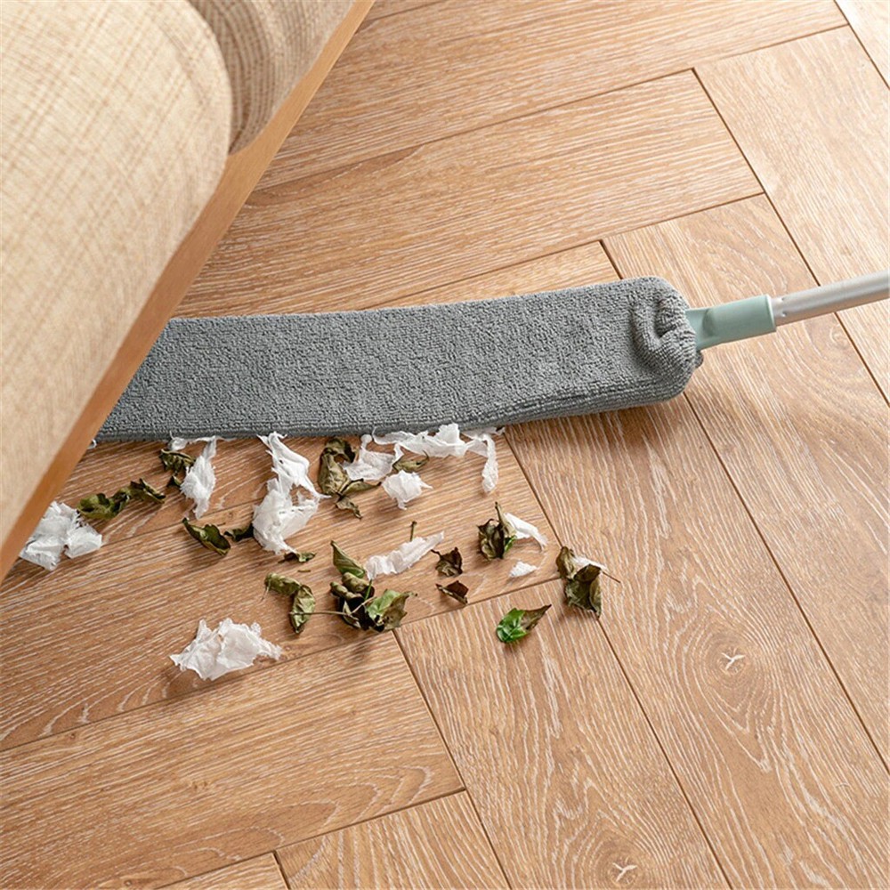 Long Duster Cleaner Brush Telescopic Microfiber Catcher Mites Home Kitchen Tools