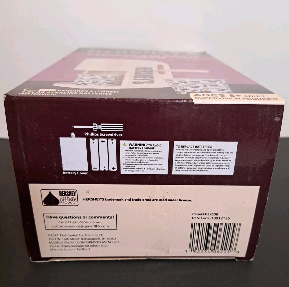Hershey's Chocolate Drink Maker White New Open Box