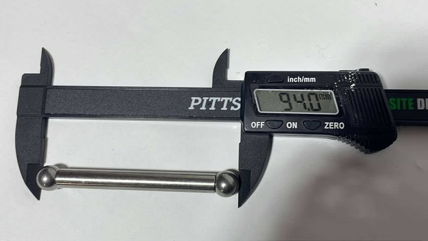 Wilton Style Bench Vise Lock Down Handle Swivel Handle bar and bearing ends