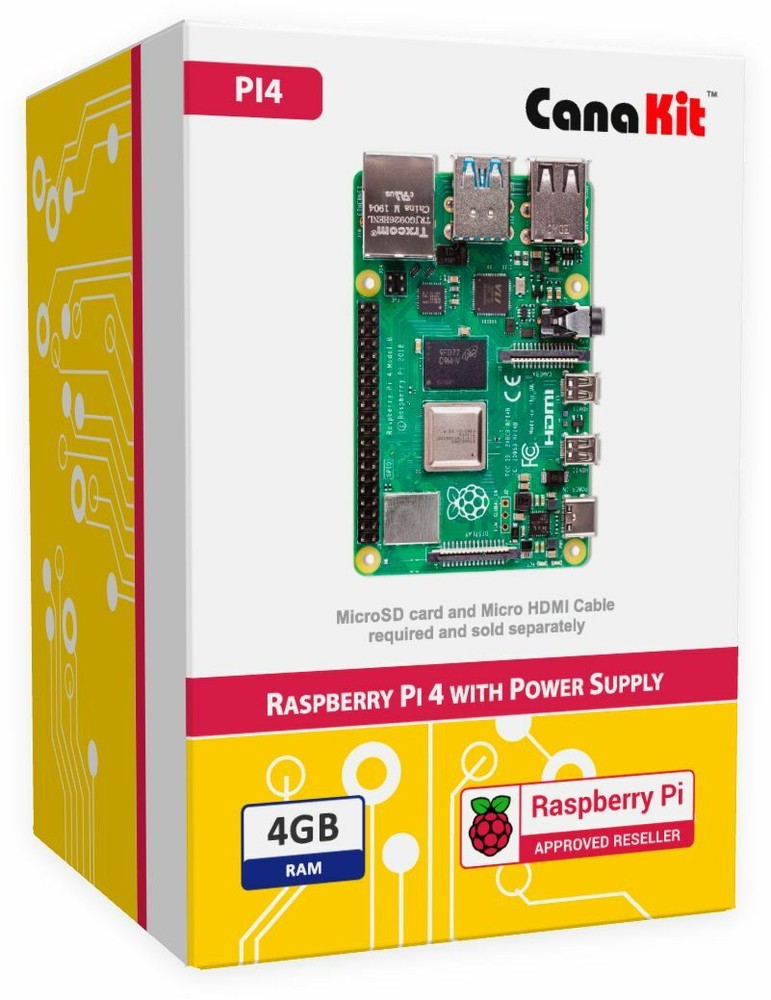 CanaKit - Raspberry Pi 4 Basic Kit