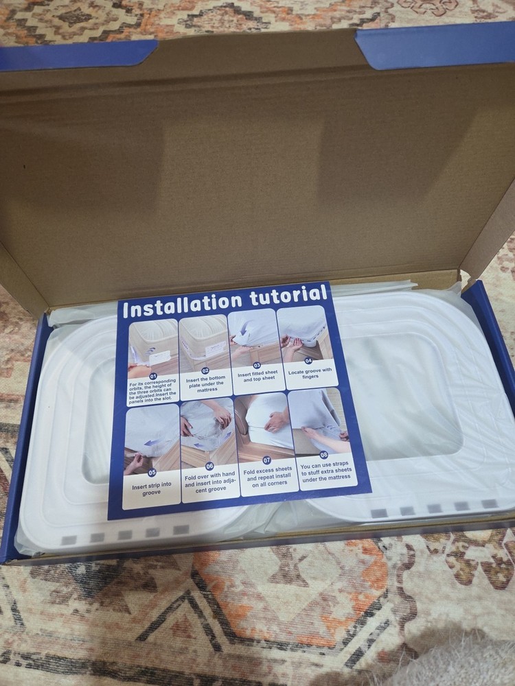 Bed Sheet Holder with Lock Strips Bedsheet Clips Keep Sheets Firm