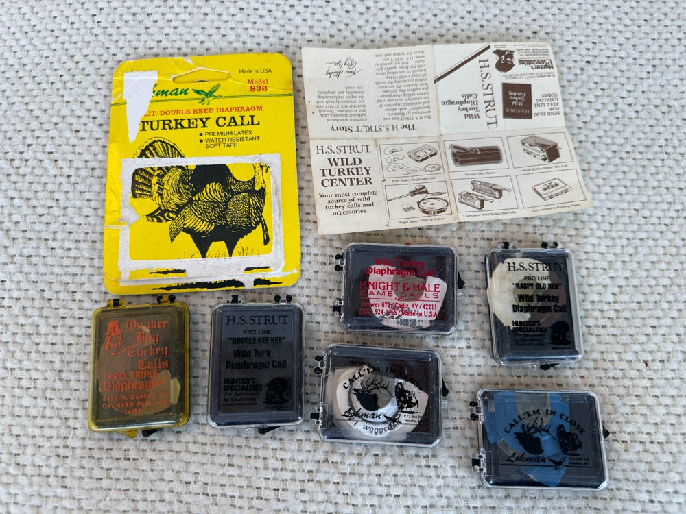 Turkey Diaphragm Calls