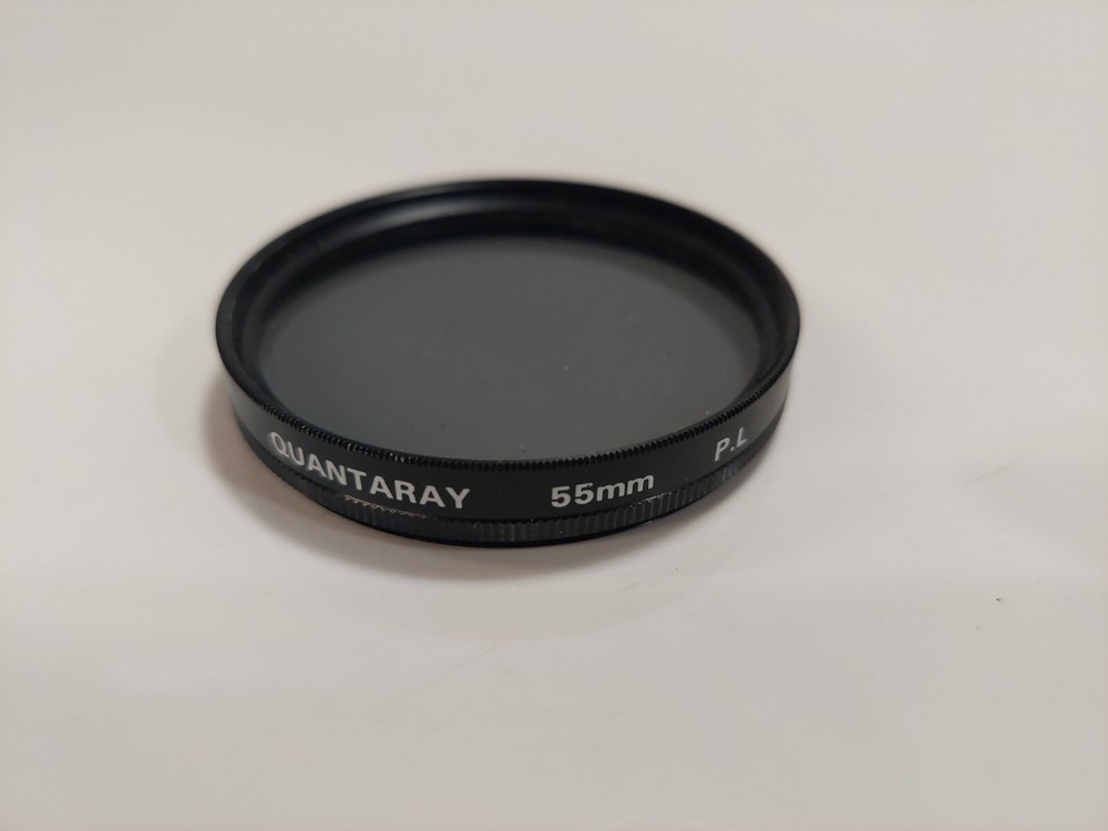 Quantaray Polarizing Filter 55mm P.L Camera Japan Used