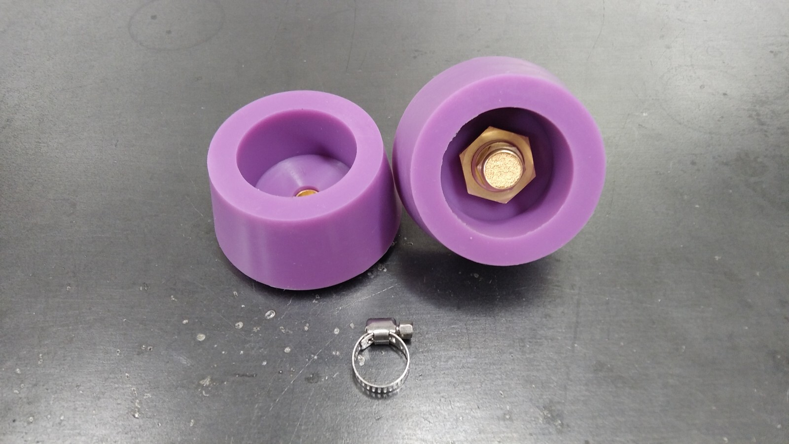 3" Silicone Purge Plugs with Diffusers for Tig Welding Stainless Tubing