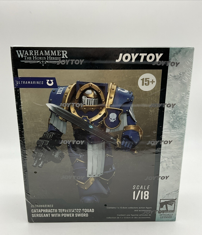 Joytoy Warhammer 40k Cataphractii Terminator Squad Sergeant Power Sword