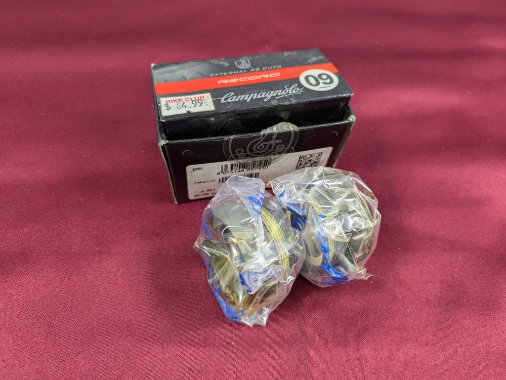 Campagnolo Record External Bottom Bracket Cups Italian Thread NEW BB44